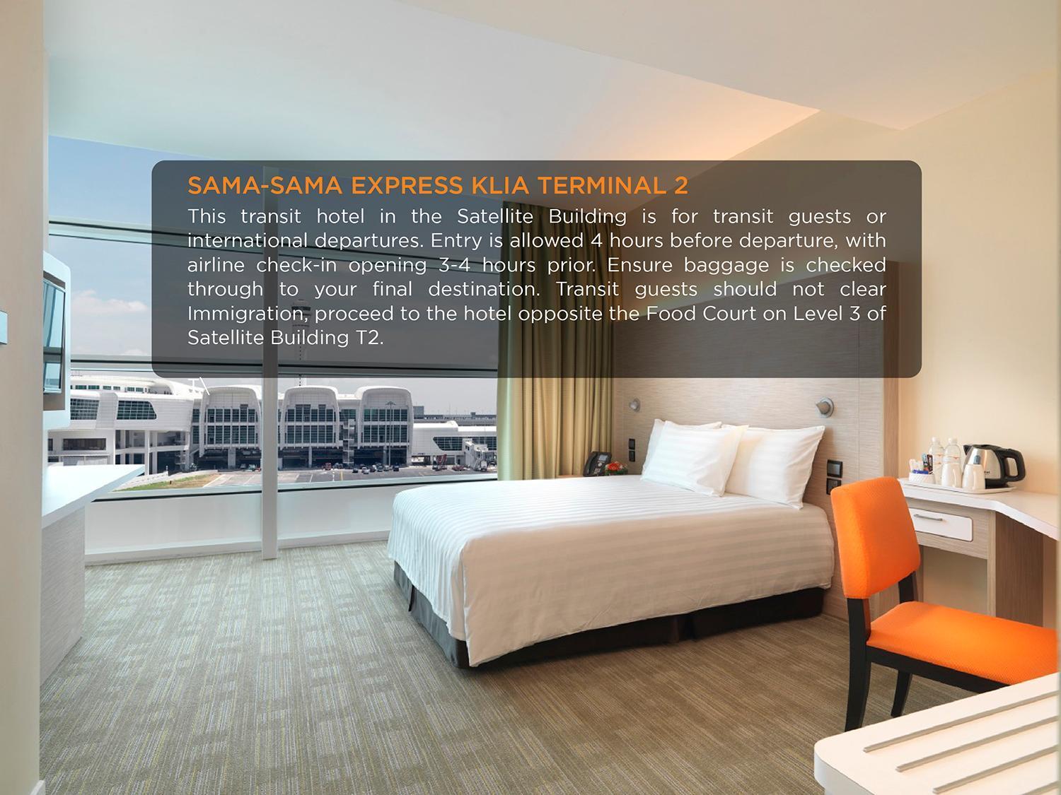 Sama-Sama Express Klia Terminal 2 - Airside Transit Hotel Sepang Extérieur photo